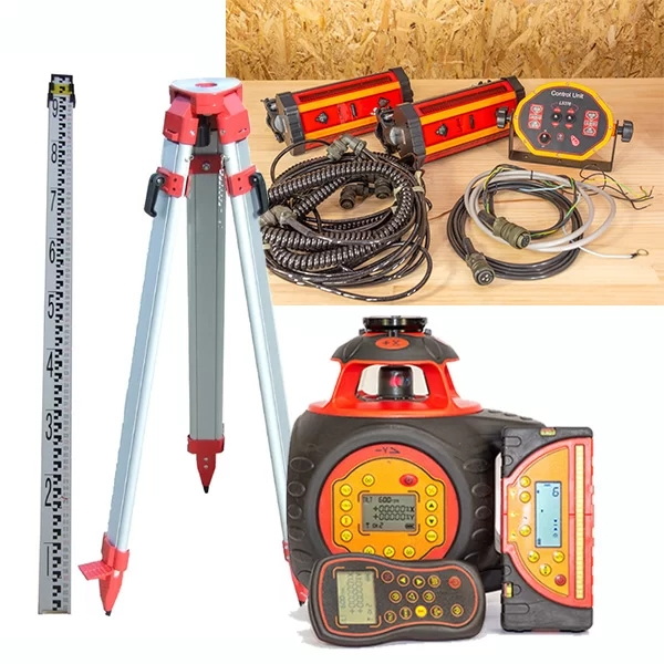 johnson level manual-leveling rotary laser level