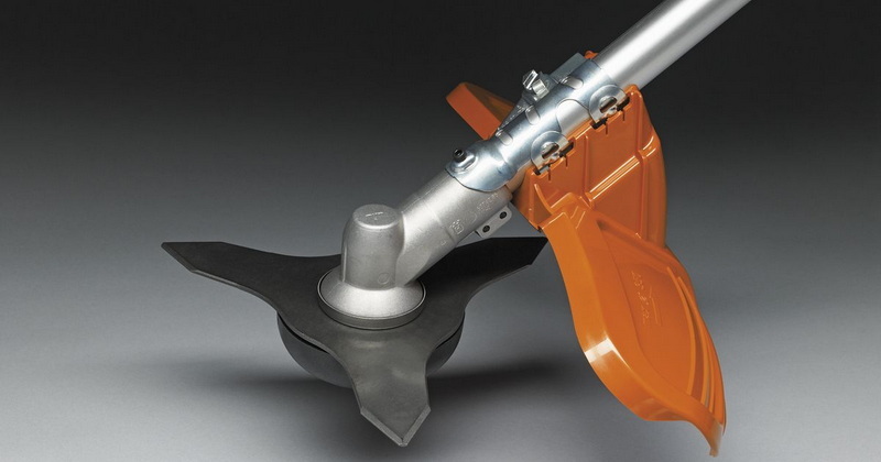 husqvarna brush orange cutter knife blade