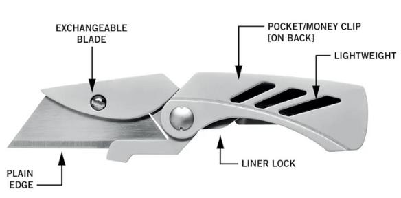 heavy duty box cutter knife 1