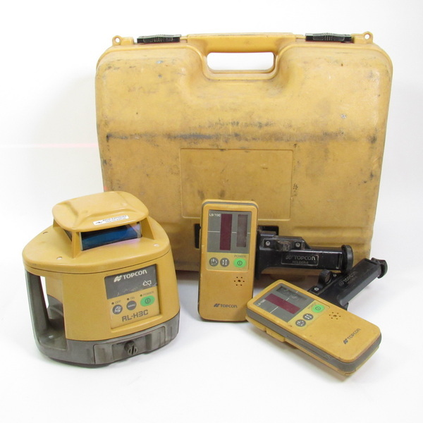 The yellow Topcon RL-H3C Rotary Laser Level_3