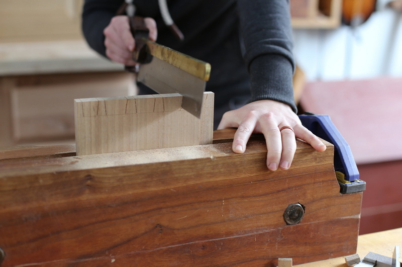 dovetail joints with hand tools
