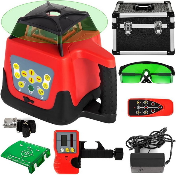 best red self leveling rotary laser level_2
