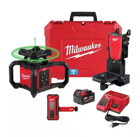 tool shop rotary laser level kit