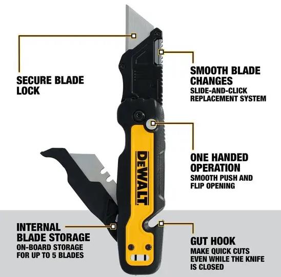 Find The Best DeWalt Cutter Knife for Your Toolbox 2