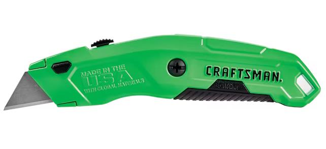 Why The Craftsman Box Cutter Knife Is A Must-Have Tool for Every Toolbox