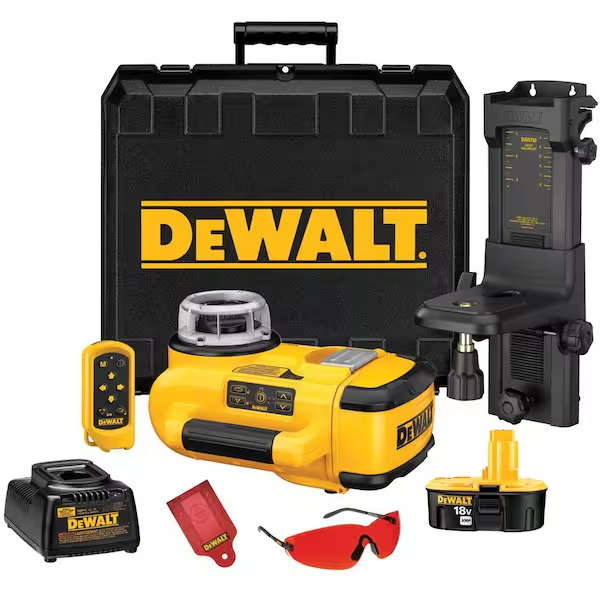 rotary laser level kit dewalt