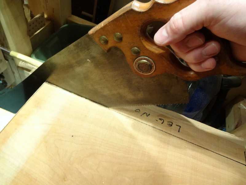 mill lumber with hand tools