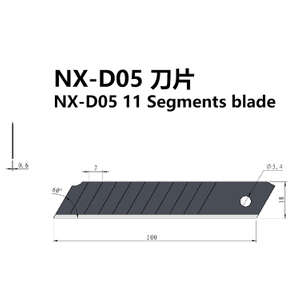 0.6mm 11 Segments Blade