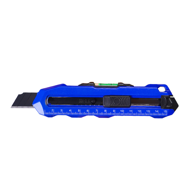 Utility Knife With A Ruler Scale And Pencil Holder