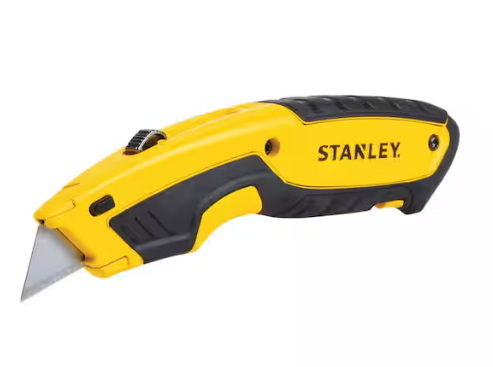 retractable yellow cutter knife