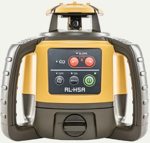 construction yellow rotary laser level_2