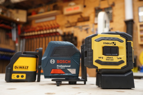 bosch vs johnson rotary laser level