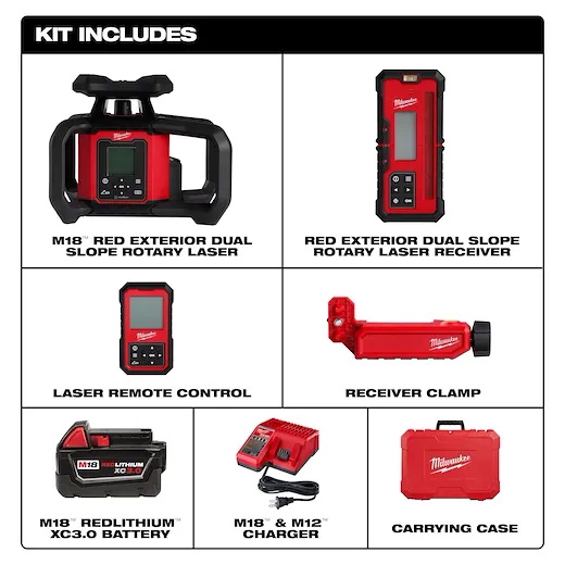 rotary laser level milwaukee