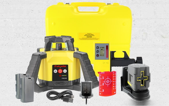 topcon rl h5a self leveling rotary laser level