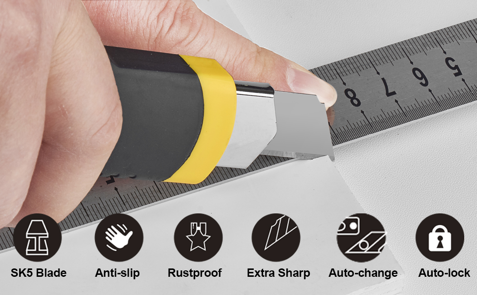 box cutter utility knife comfort during prolonged use