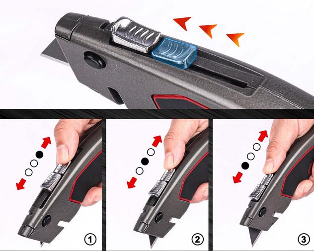 How Does Retractable Cutter Knife Work Mechanism