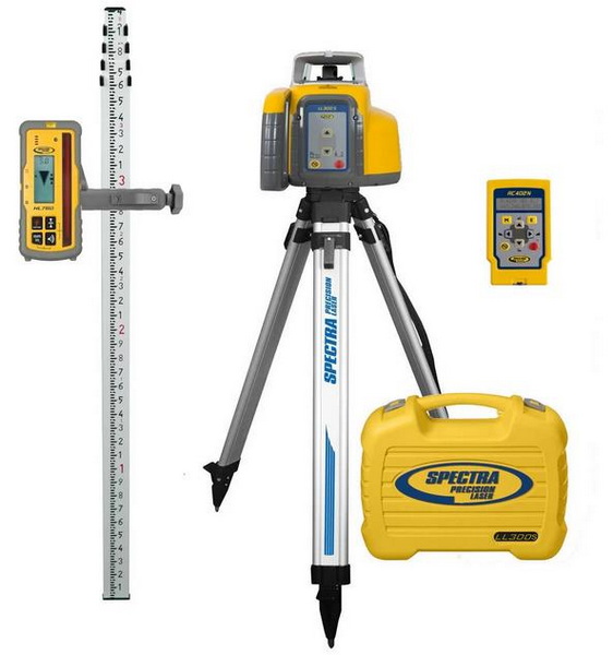 rotary laser level with receiver 1