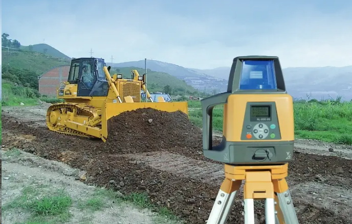 rotary laser level detector