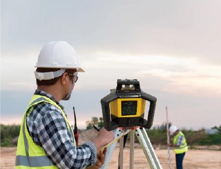 You can use A Rotary Laser Level