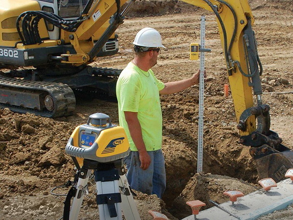 manual leveling rotary laser level kit_4