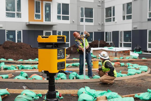 Use A Rotary Laser Level for Pole Barns