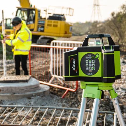 How To Use A Rotary Laser Level for Pole Barns 2