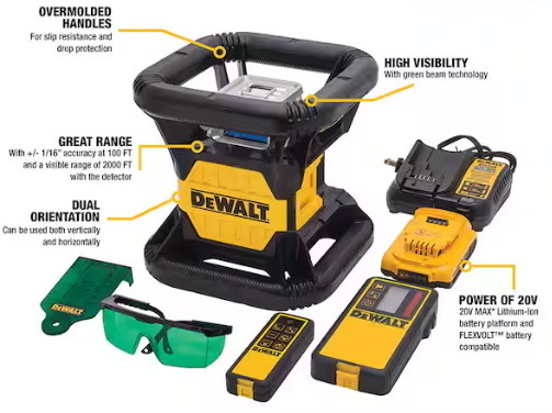 can you use a rotary laser level