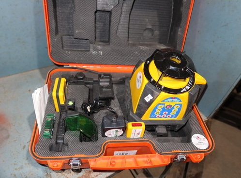 johnson level self-leveling rotary laser level system