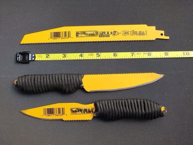 homemade cutter knife