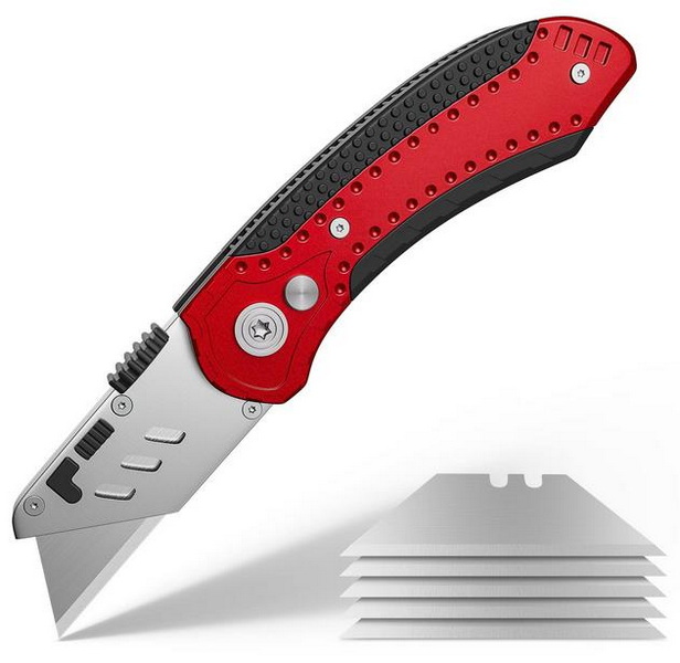 Heavy-Duty Folding Cutter Knife for Tough Jobs 2