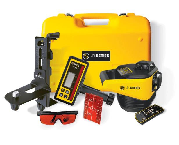 exterior rotary laser level