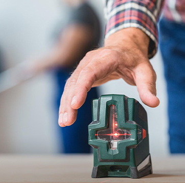 used rotary laser level