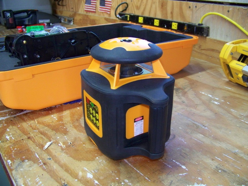 johnson self leveling rotary laser level
