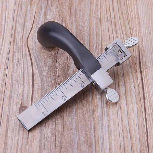 leather strap cutter knife