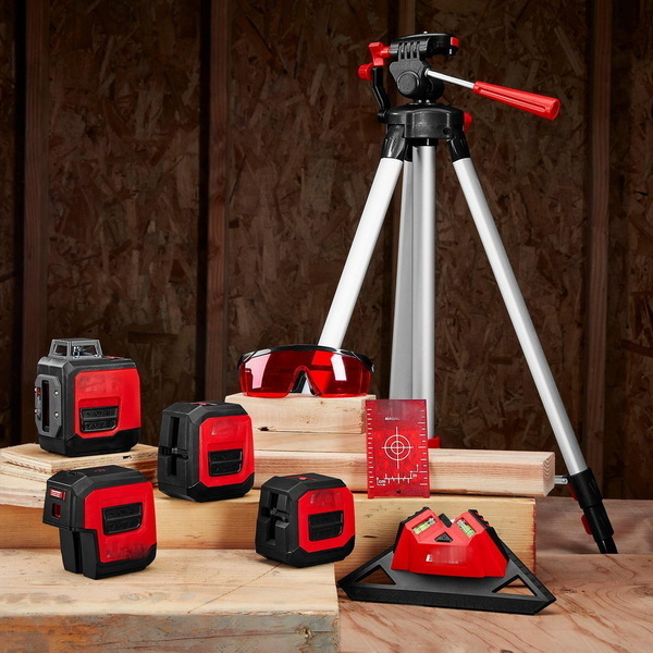 exterior rotary laser level kit