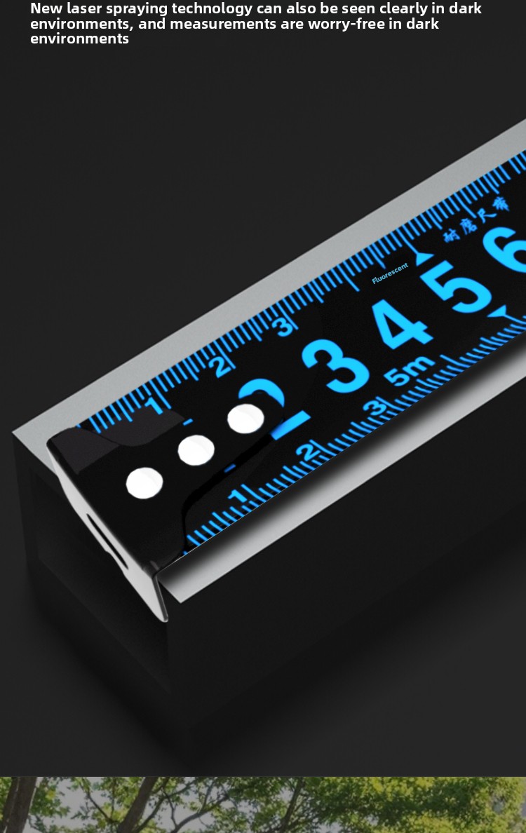 Measuring Tape with Lever Meter