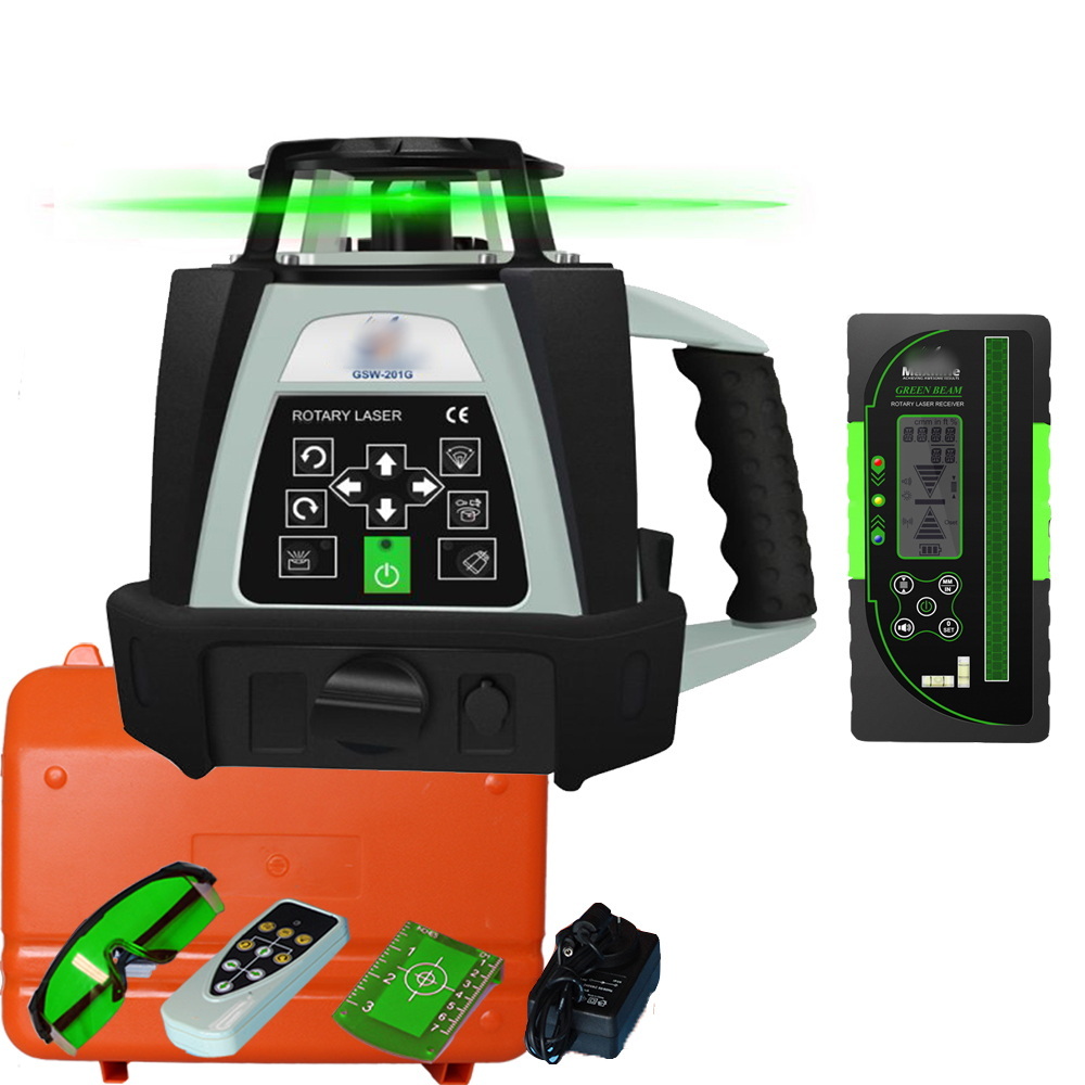 johnson electronic self-leveling horizontal and vertical rotary laser level