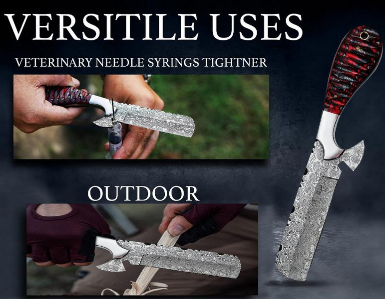Top Cowboy Bull Cutter Knife for Ranchers And Outdoor Enthusiasts 1