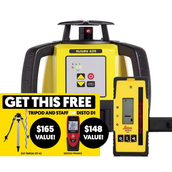 leica yellow rotary laser level_3