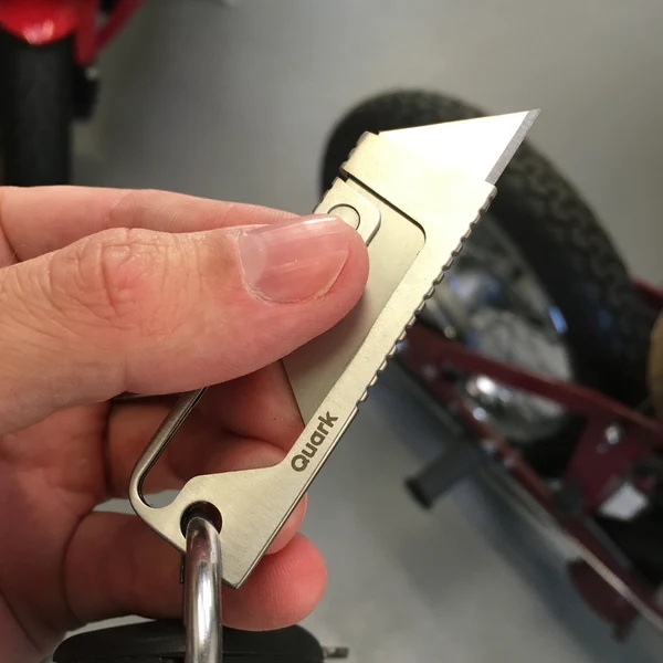 box cutter knife keychain
