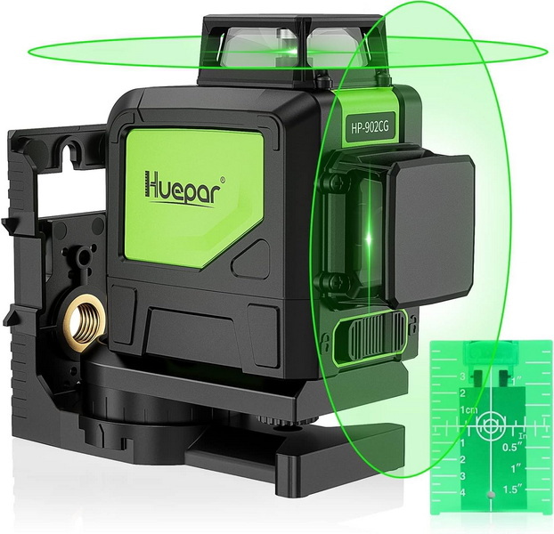 huepar rotary green laser level_1