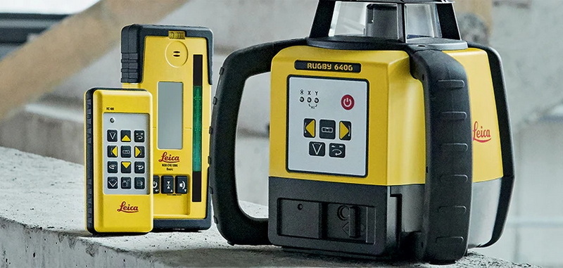 5 lines 6 point rotary laser level
